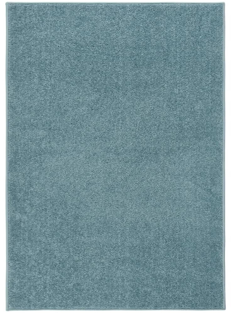 vidaXL Short pile carpet 140x200 cm blue (340348)