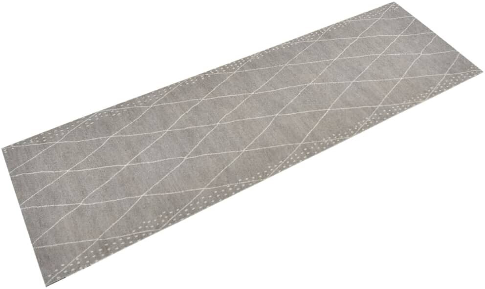 vidaXL Kitchen rug washable diamond 60x180 cm velvet (136565)