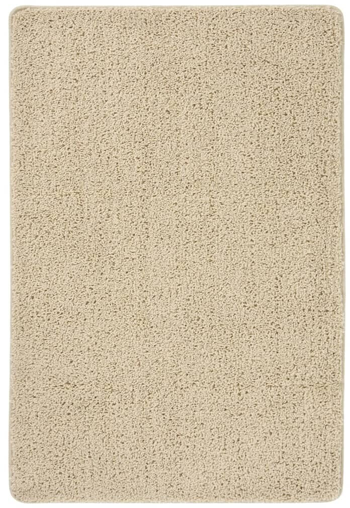 vidaXL Shaggy rug cream 140x200 cm non-slip (340389)