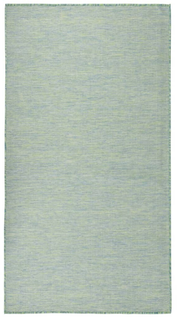 vidaXL Outdoor carpet flat weave 80x150 cm turquoise (340799)