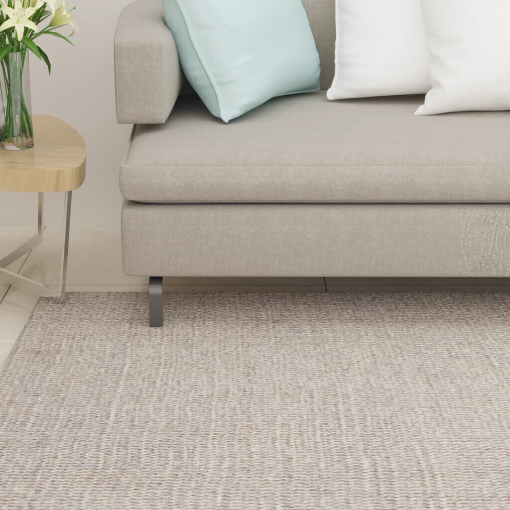 vidaXL Carpet natural sisal 66x350 cm sand color (136357)