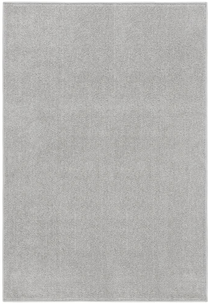 vidaXL Short pile carpet 160x230 cm light gray (340325)