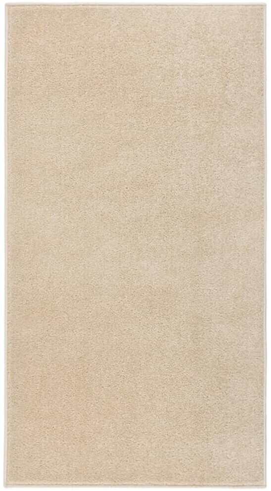 vidaXL Short pile carpet 80x150 cm beige (340329)