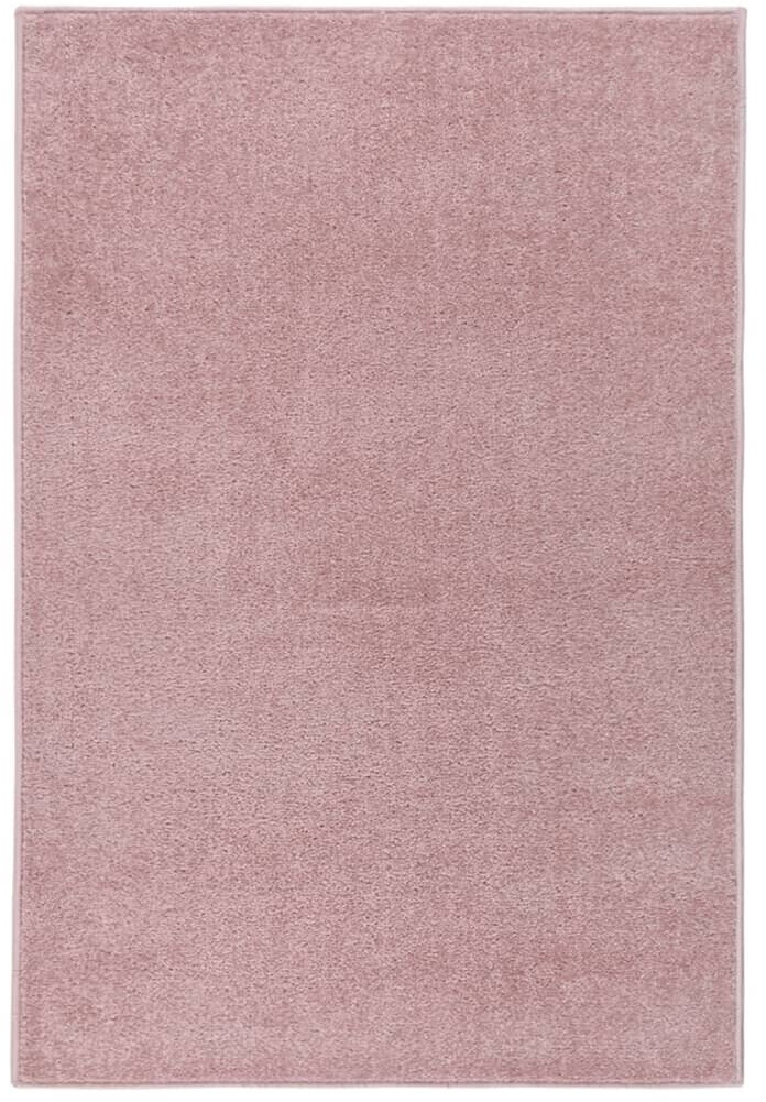 vidaXL Short pile carpet 200x290 cm pink (340366)
