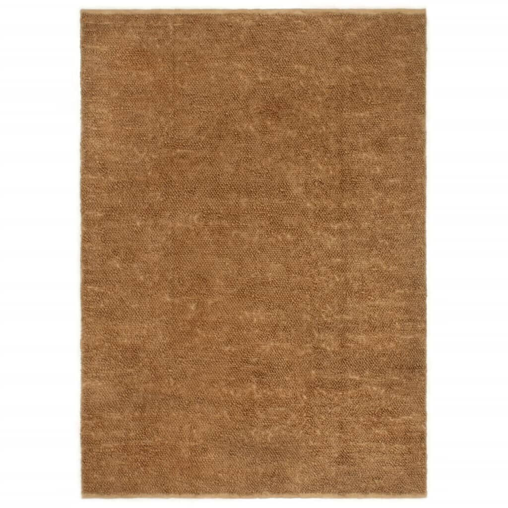 vidaXL Loop carpet handmade 120x180 cm jute/cotton (344998)
