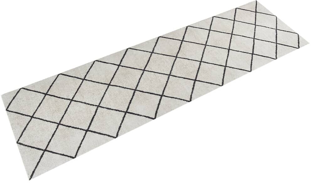 vidaXL Washable kitchen rug square 45x150 cm velvet (136567)