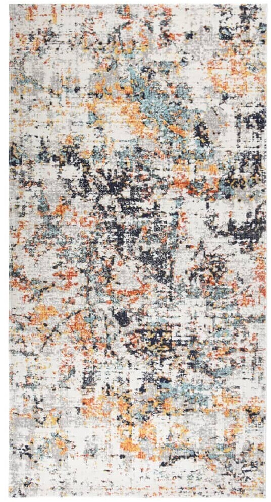 vidaXL Outdoor carpet flat weave 80x150 cm multicolored (317054)
