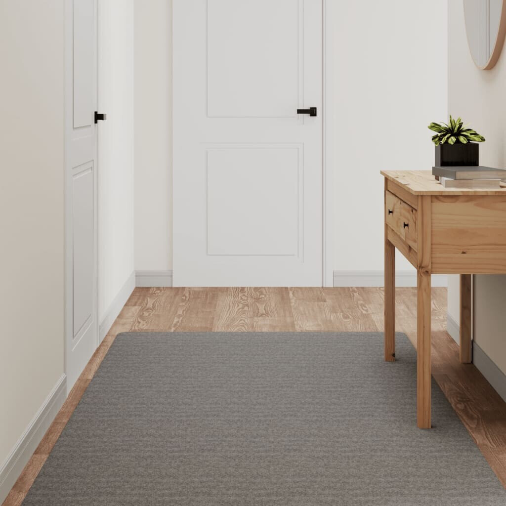 vidaXL Carpet runner gray 100x180 cm (355809)
