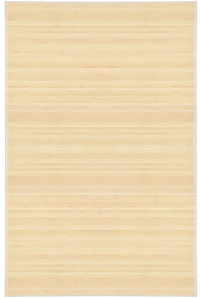 vidaXL Carpet bamboo 100x160 cm natural (247200)