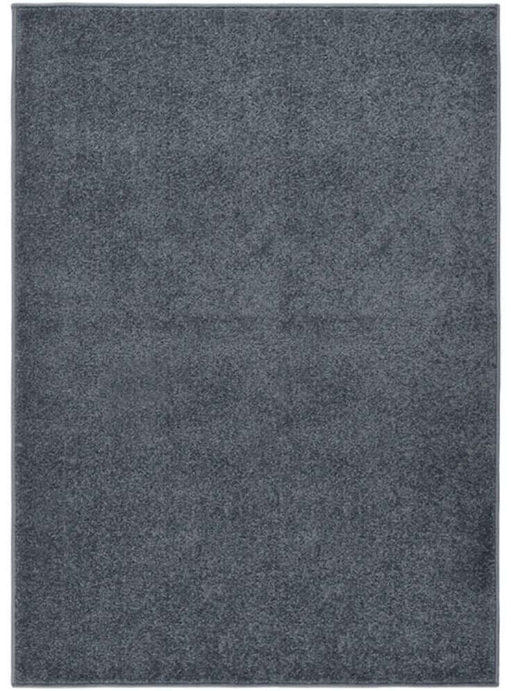vidaXL Short pile carpet 120x170 cm anthracite (340307)