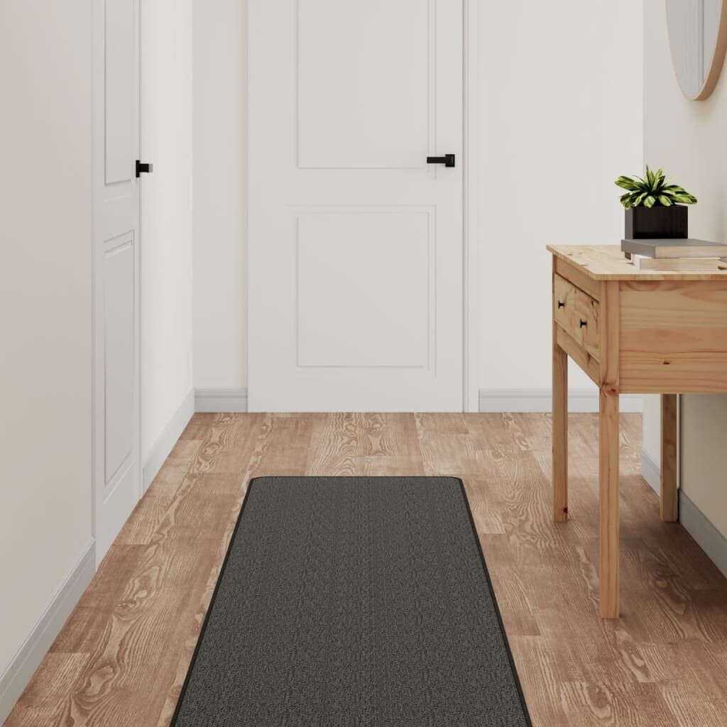 vidaXL Carpet runner sisal look anthracite 50x150 cm (355775)