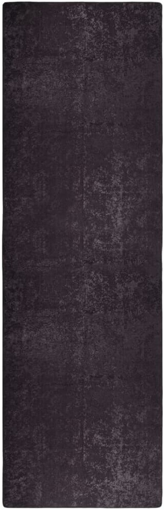vidaXL Washable Rug 80x300 cm Anthracite Non-Slip (337953)