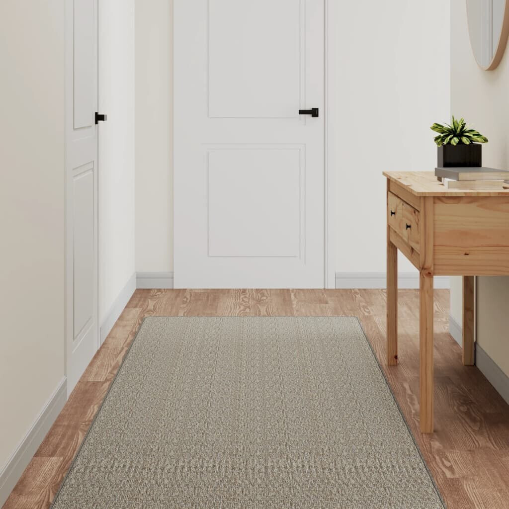 vidaXL Carpet runner sisal look taupe 80x250 cm (355771)