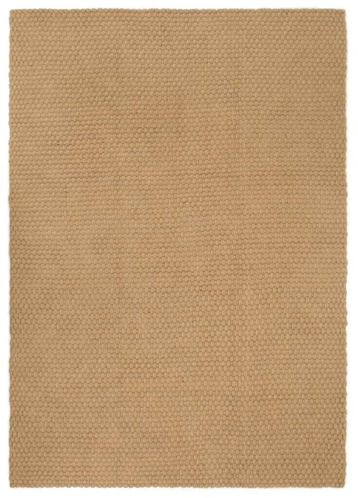 vidaXL Rug Rectangular Natural 160x230 cm Jute (345102)