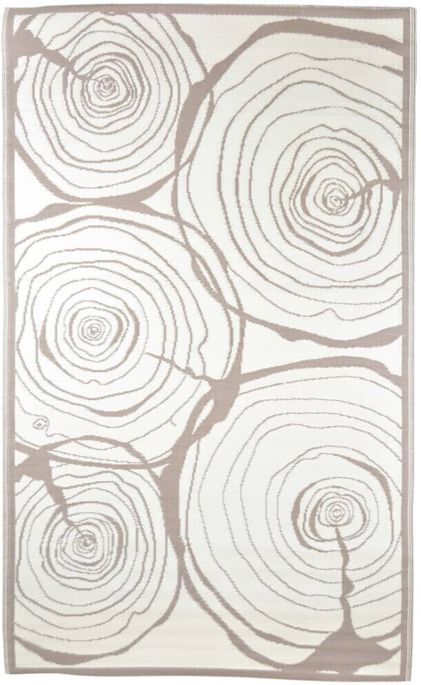 Esschert Design outdoor carpet 240x150 cm annual rings (OC35)