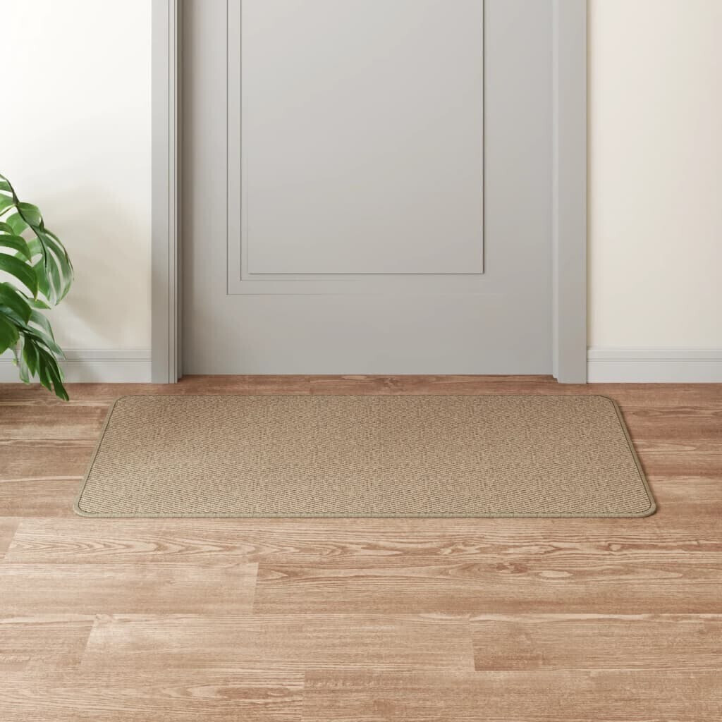 vidaXL Carpet runner sisal look sand colored 50x100 cm (355784)