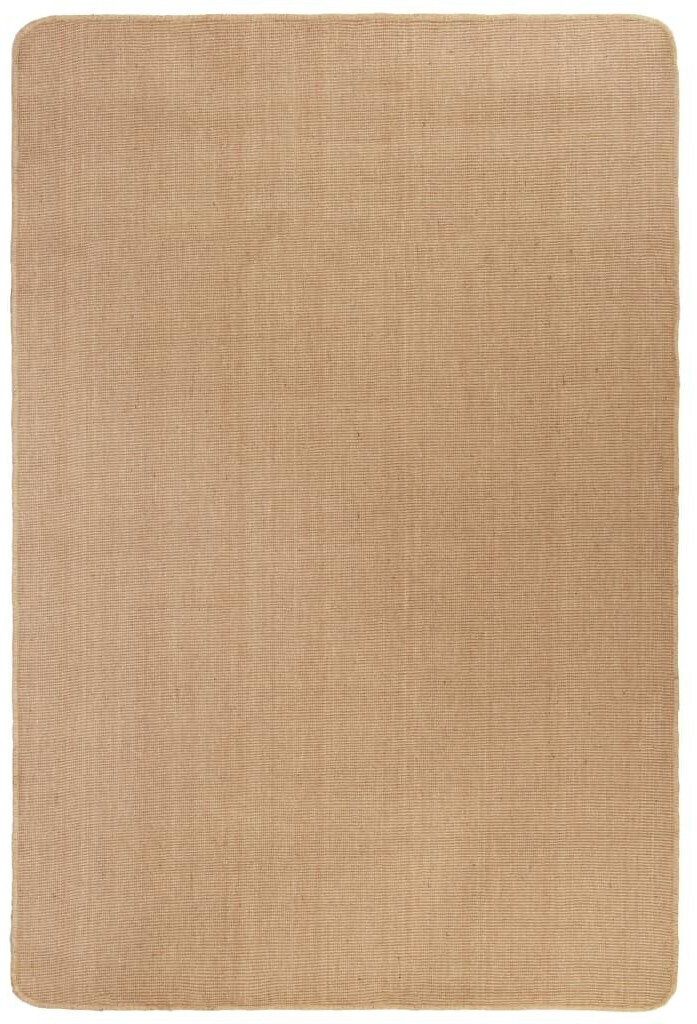 vidaXL Rug jute with latex back 80 x 160 cm natural colors (245284)