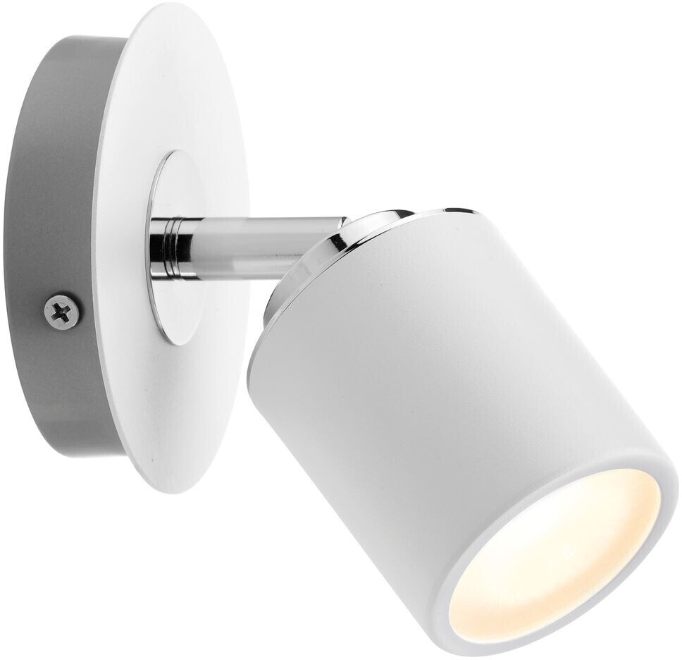 Paulmann Spotlight Tube, weiß 1-flammig IP44, Preisvergleich € Metall, 23,59 ab GU10, chrom, bei | weiß