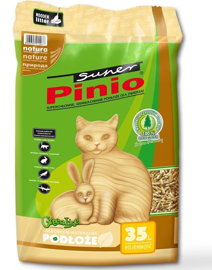 Benek Super Pinio Natural Cat Litter 35l