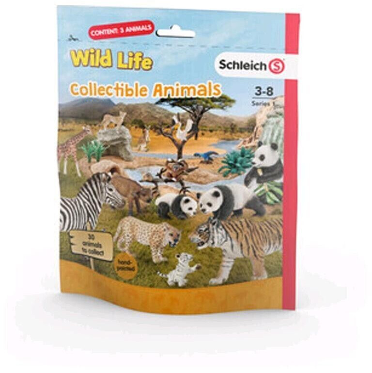 Schleich Wild Life Überraschungstüte mit 3 Tiere - Serie 1 (87650) ab