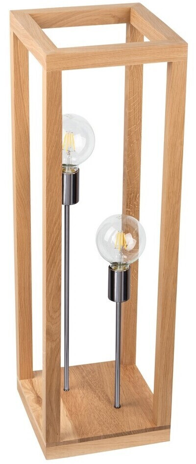 SPOT light Stehlampe KAGO 2xE27/60W/230V Eiche matt ab 133,90 € |  Preisvergleich bei | Tischlampen