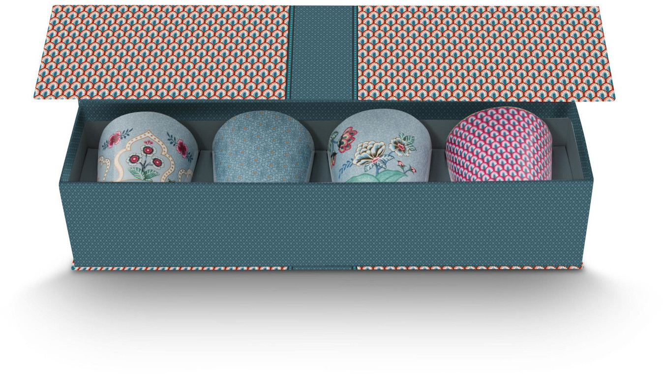 PiP Studio Flower Festival Oriental gift set cup without handle blue 0.23l
