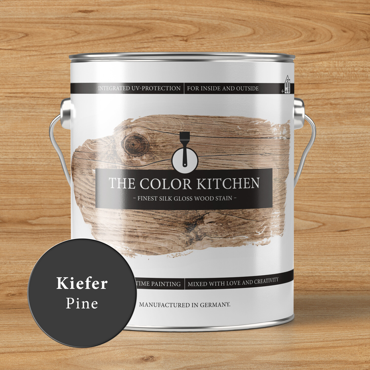 A.S. Creation wood stain THE COLOR KITCHEN Premium, silky shiny Kiefer 2,5l