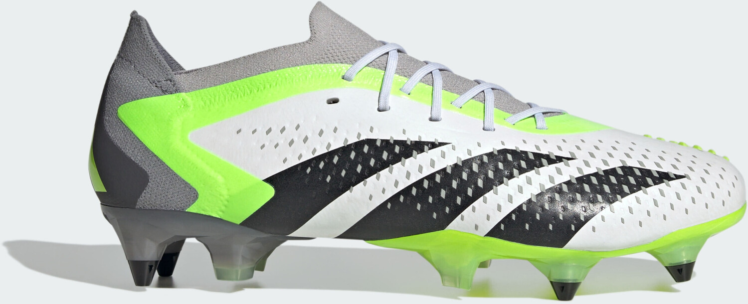 Photos - Football Boots Adidas Predator Accuracy.1 SG  cloud white/core black/lucid (IF2292)