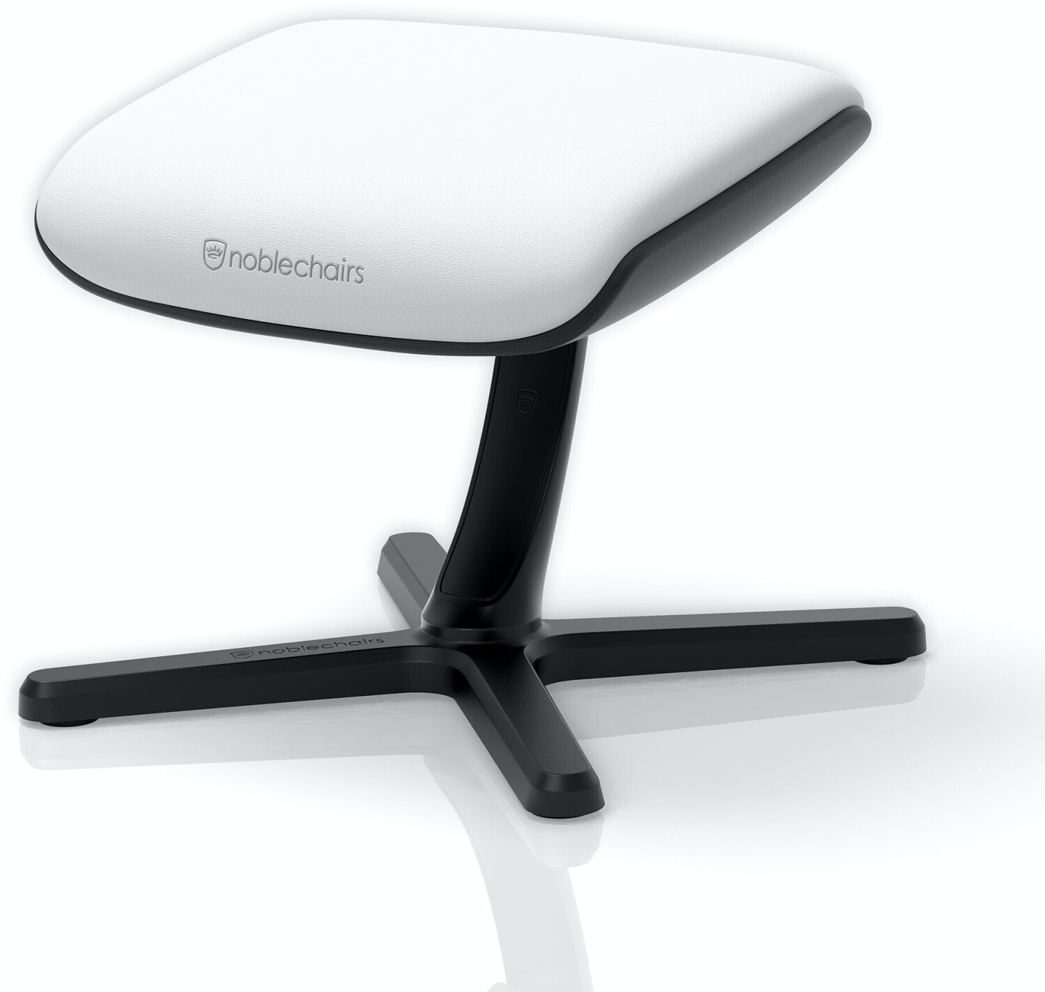 Noblechairs Footrest 2 High-Tech Leatherette White Edition