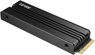 Disque SSD Interne Lexar NM790 2 To pour PS5 avec dissipateur Noir