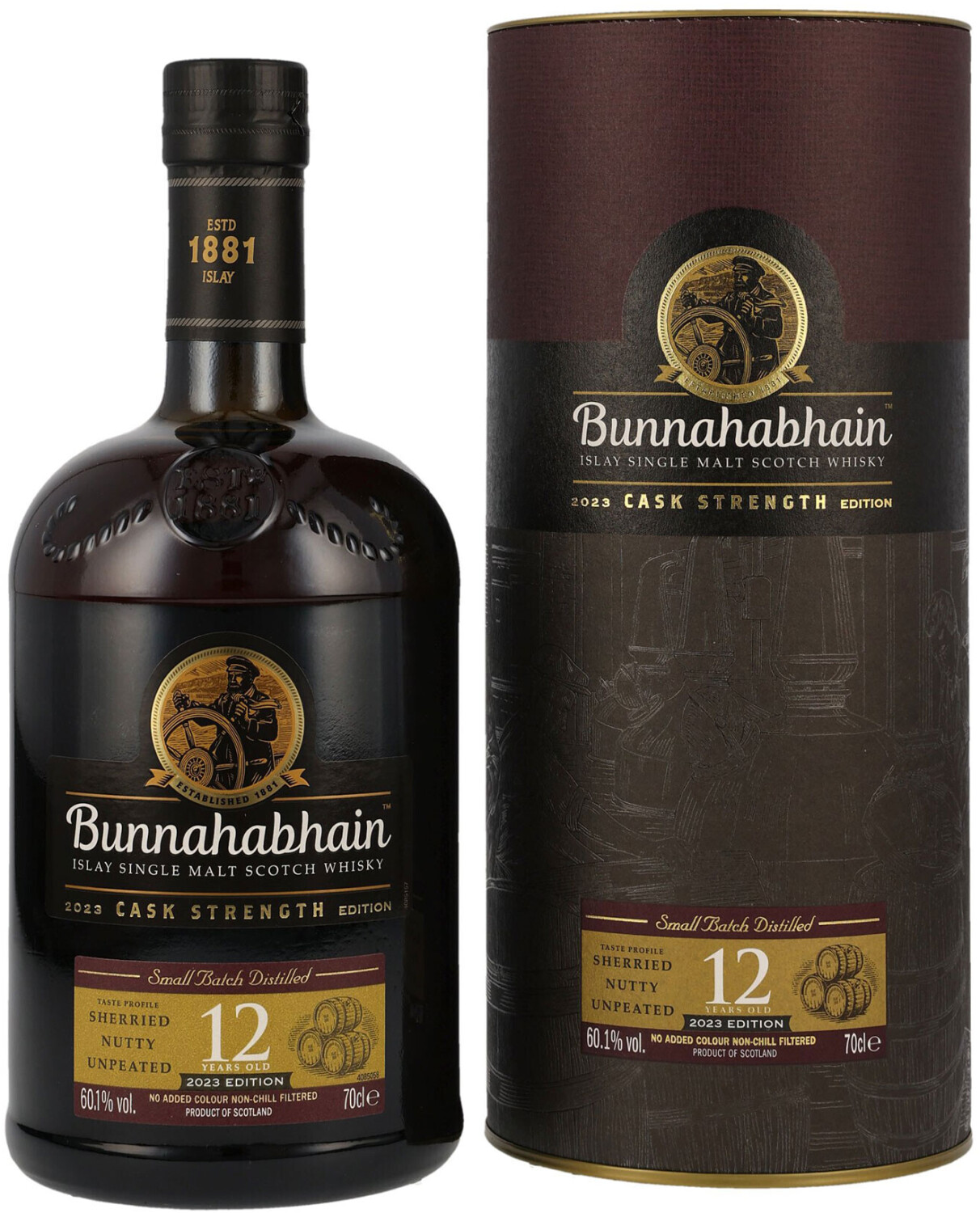 Bunnahabhain 12 Years Cask Strength 2023 Edition 0,7l 60,1%