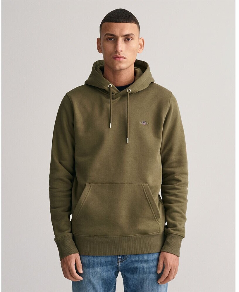 GANT Shield Hoodie (2007058) juniper green