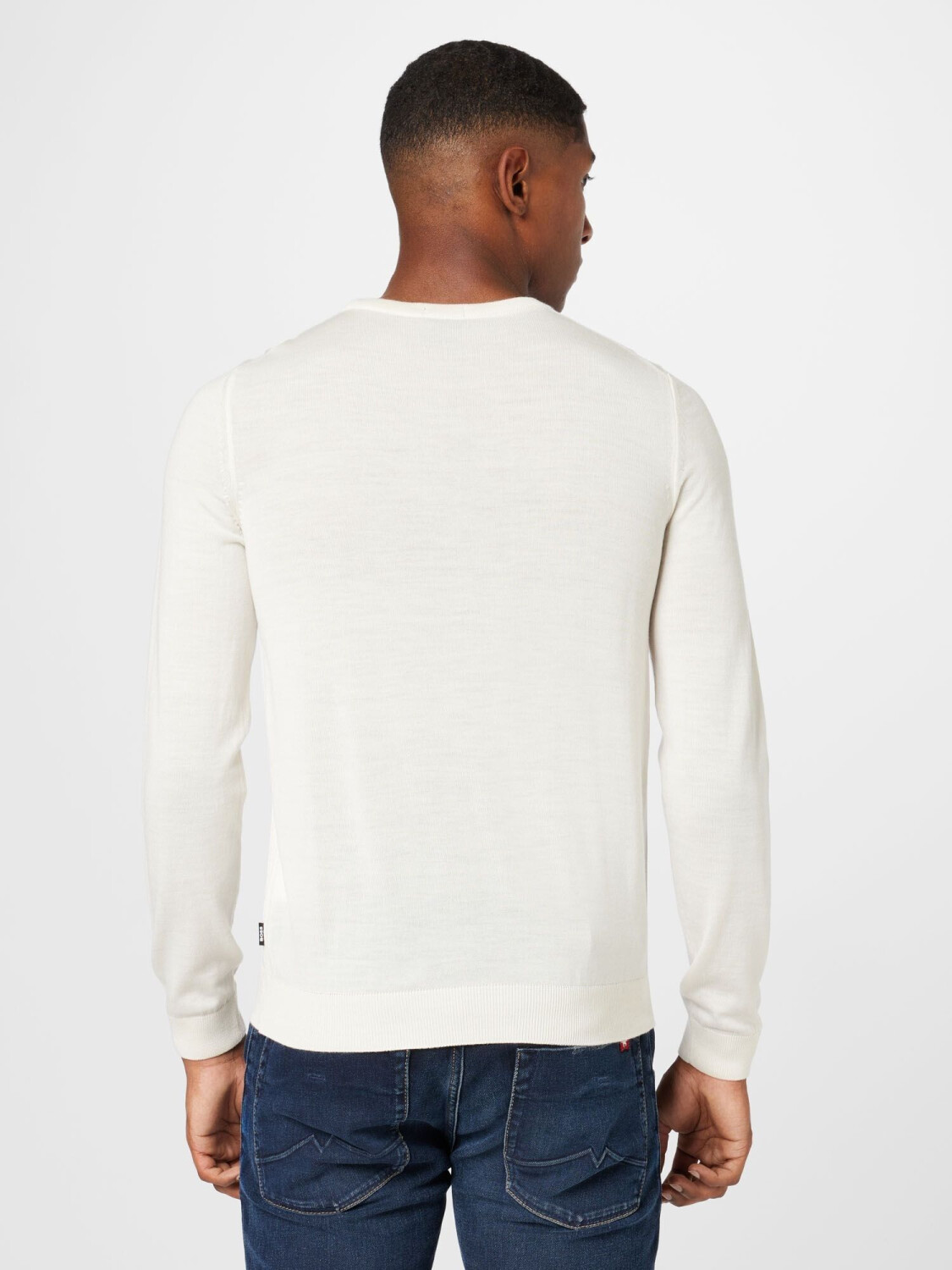 Hugo boss cream jumper online