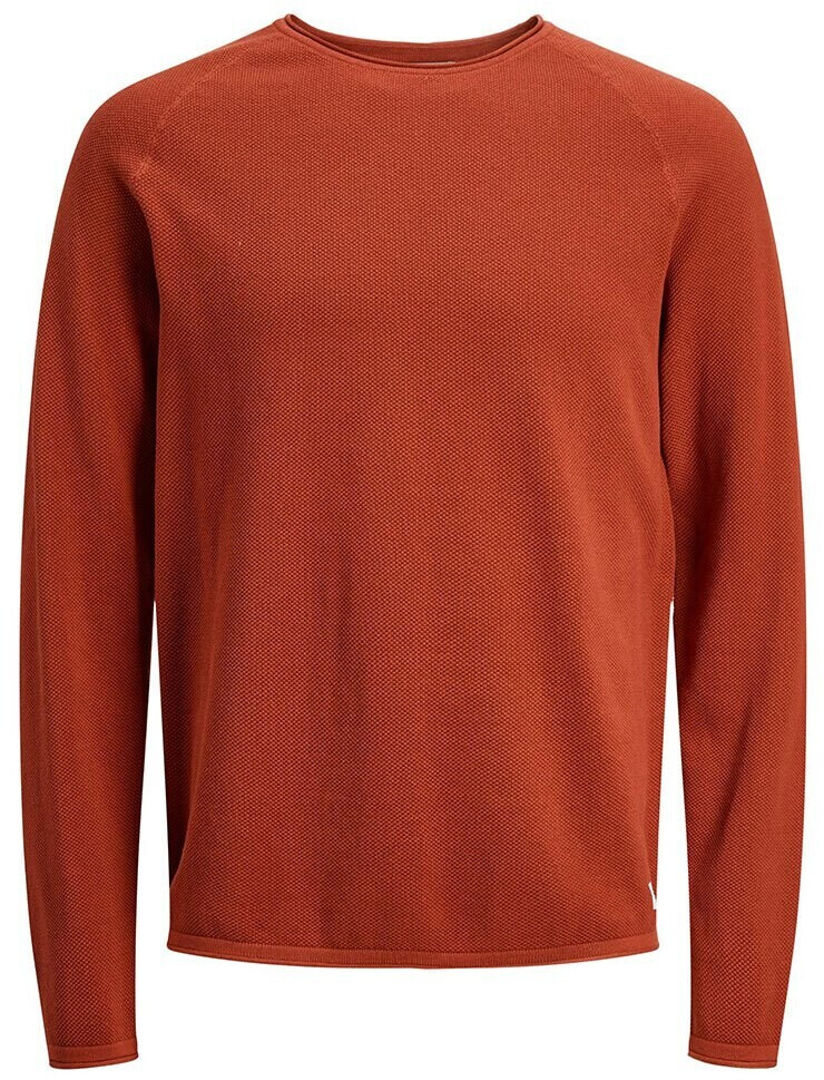 Jack & Jones Hill Knit Crew Pullover (12157321) orange