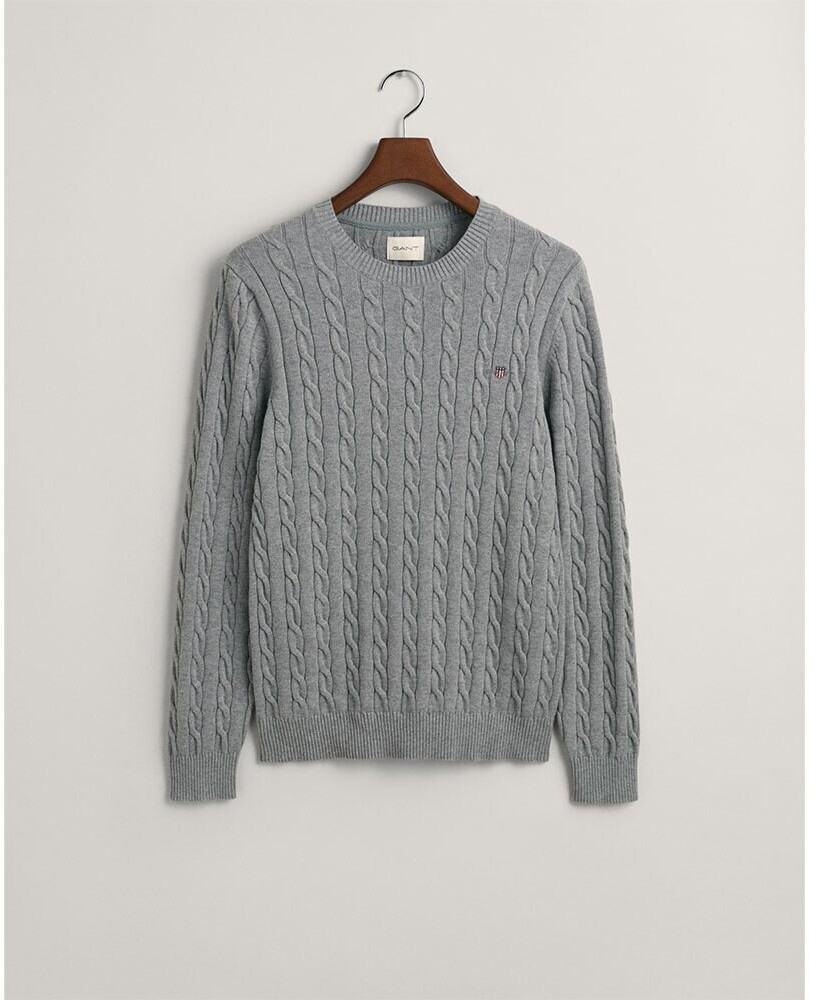 GANT Cable Sweater (8050601) grey