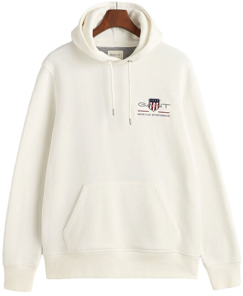 GANT Medium Archive Shield Regular Fit Hoodie (2047084) beige/white