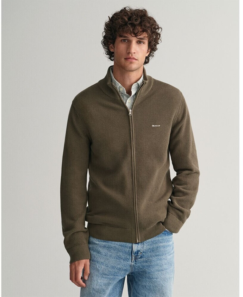GANT Full Zip Pullover (8040524) green