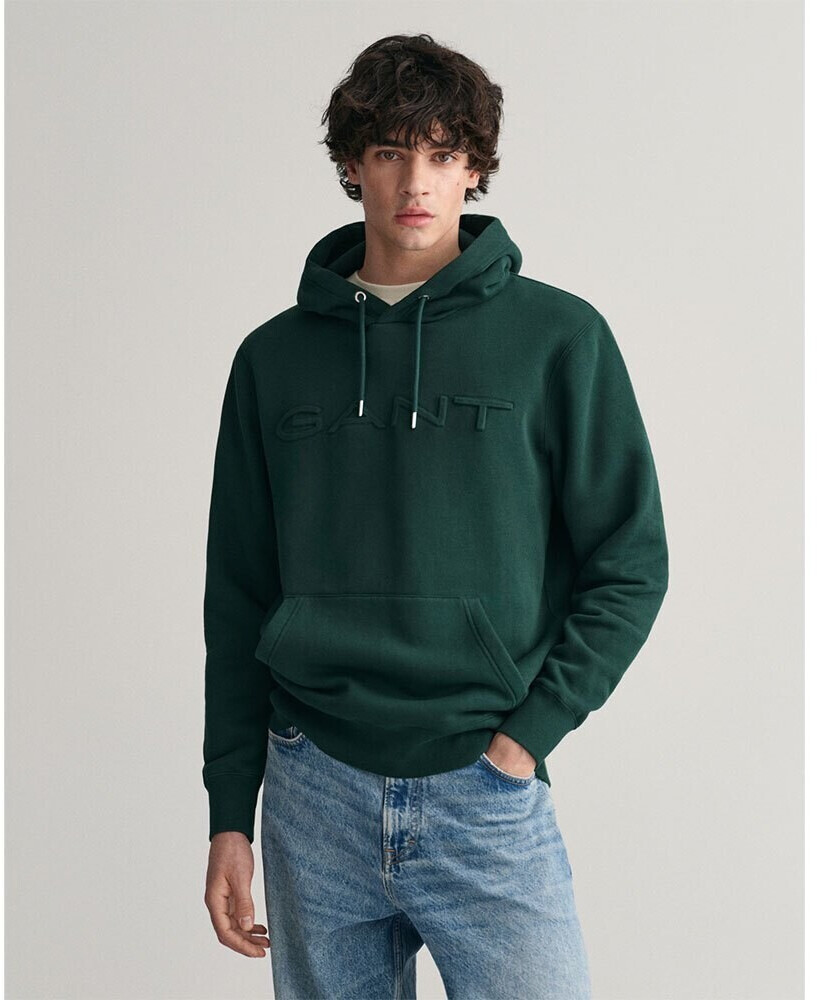 GANT Embossed Hoodie (2007073) green