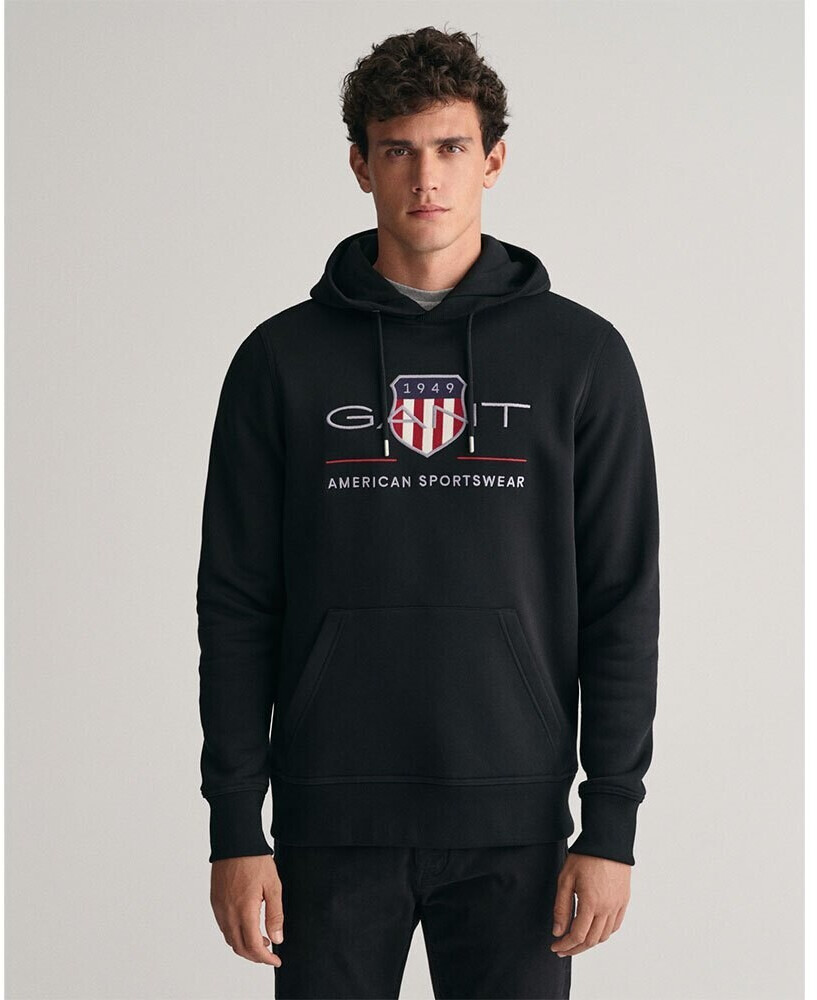 GANT Archive Shield Regular Fit Hoodie (2047082) black