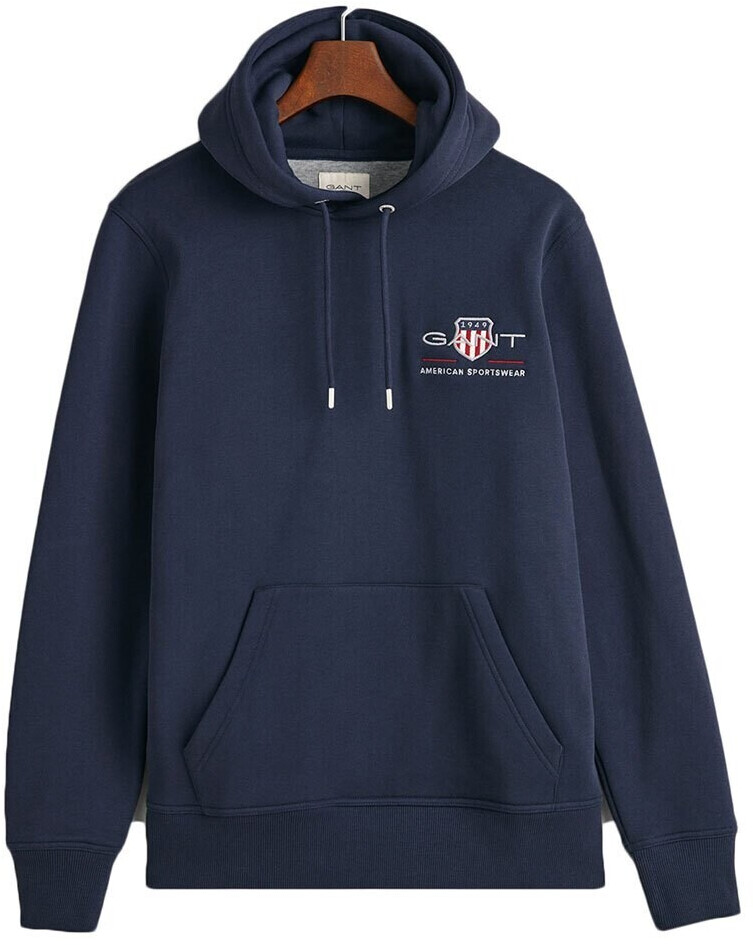 GANT Medium Archive Shield Regular Fit Hoodie (2047084) blue
