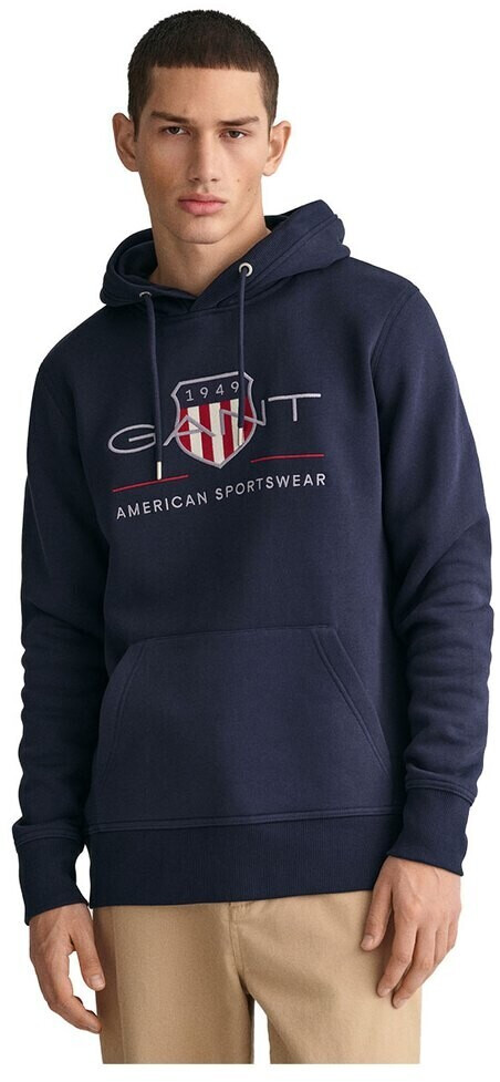 GANT Archive Shield Regular Fit Hoodie (2047082) blue