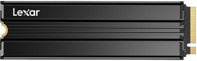 Lexar NM790 SSD Interne 4To avec dissipateur Thermique, M.2 2280 PCIe  Gen4x4 NVMe 1.4 SSD, Jusqu'à 7400 Mo/s en Lecture, 6500 Mo/s en écriture,  pour PS5, PC et Les Joueurs (LNM790X004T-RN9NG) 