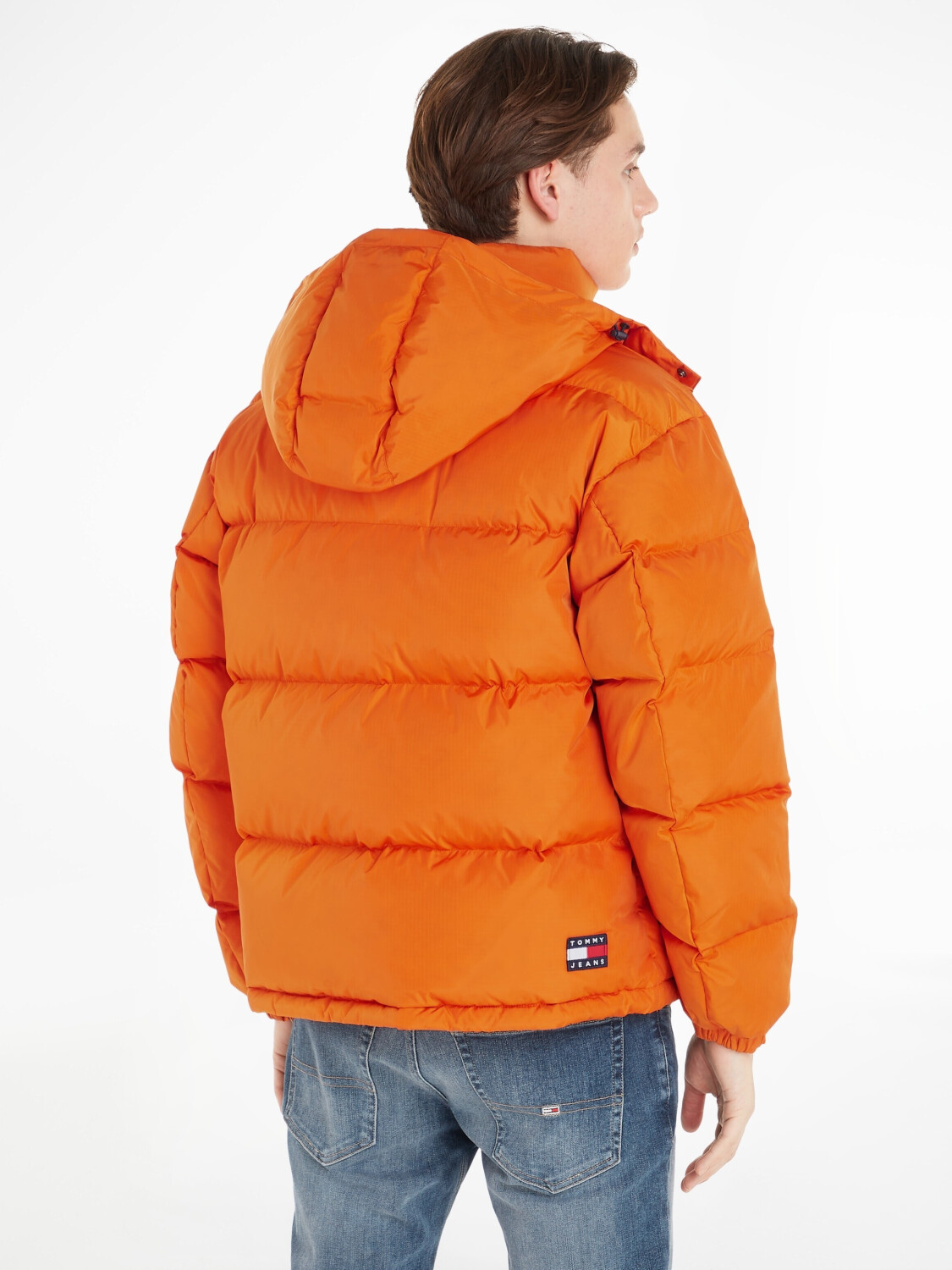 Alaska Hilfiger bei € | Jacket orange Puffer Removable Preisvergleich (DM0DM15445) 124,89 Tommy bonfire ab Hood