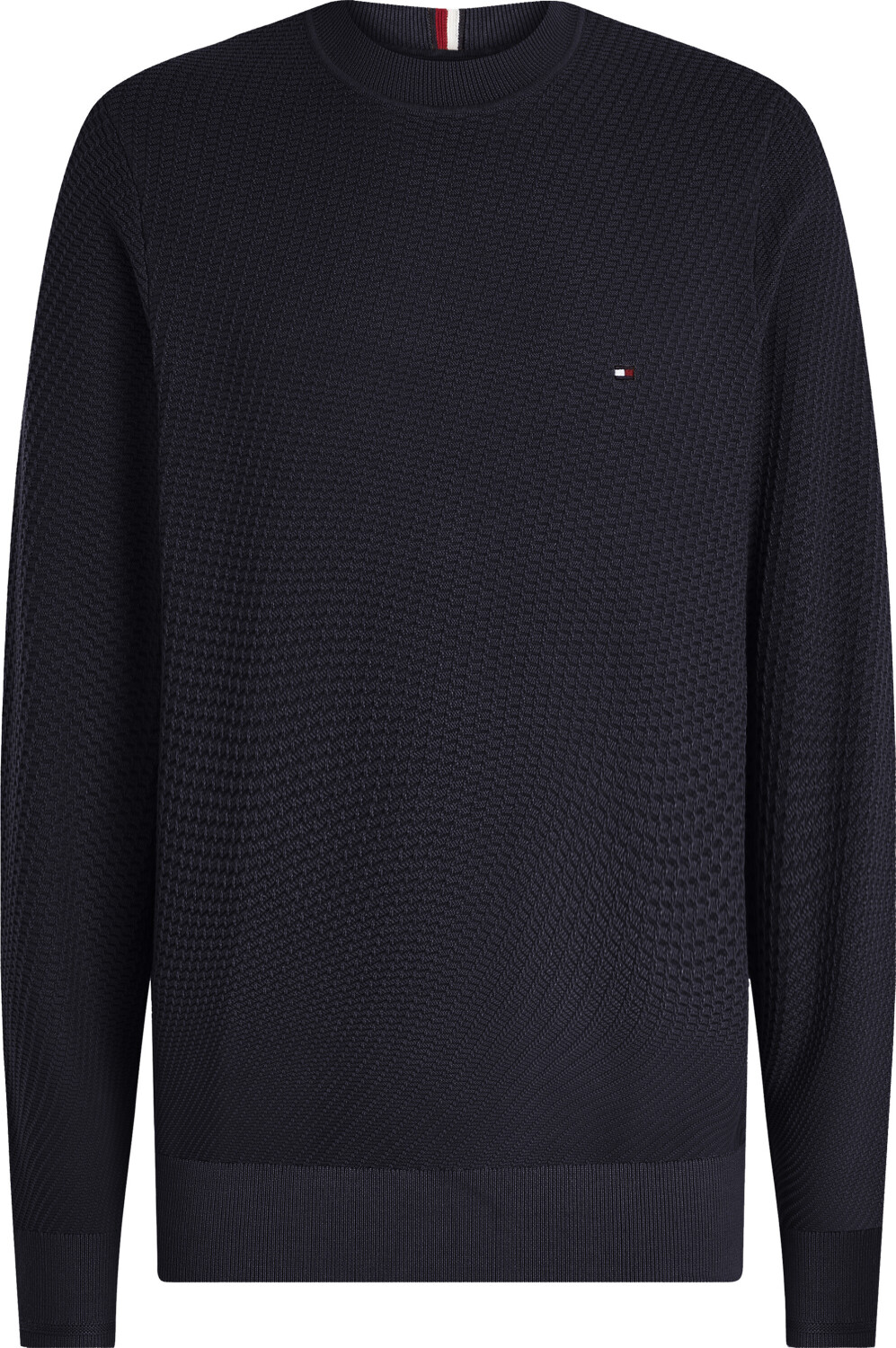 Tommy Hilfiger Waffle Knit Crew Neck Jumper (MW0MW33131) desert sky