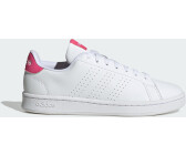 Adidas advantage white pink store