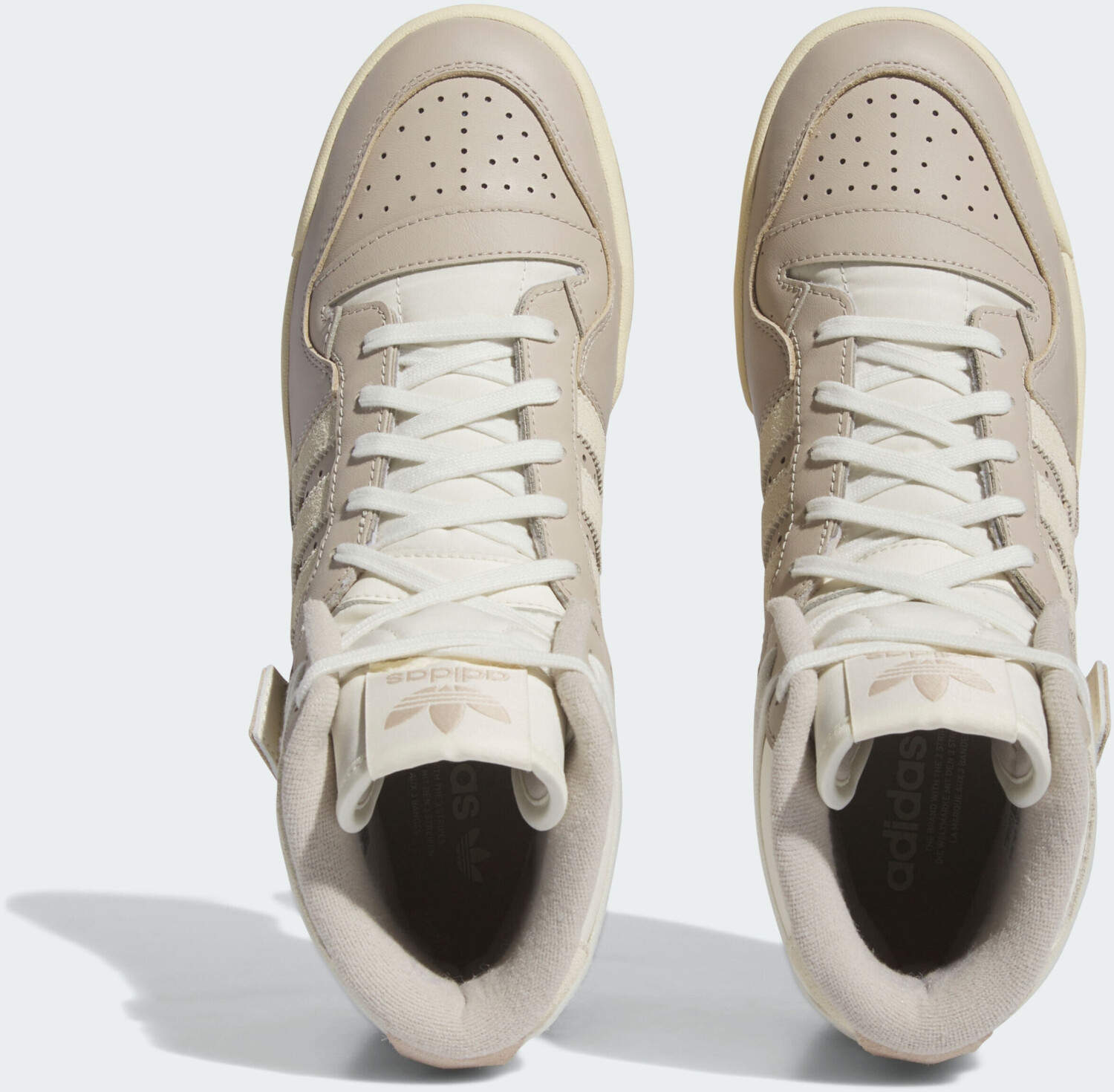 Adidas Forum 84 High wonder beige cream white easy yellow IE7225