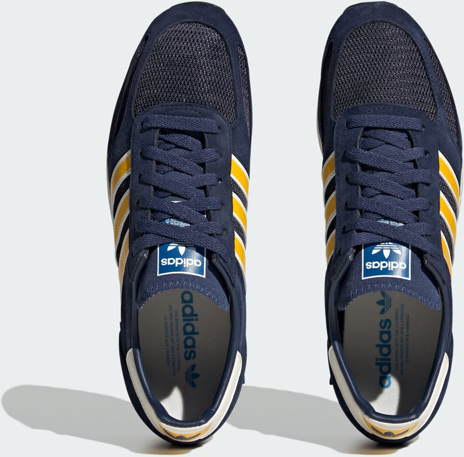 Adidas originals mens la trainer ii trainers collegiate deals navy