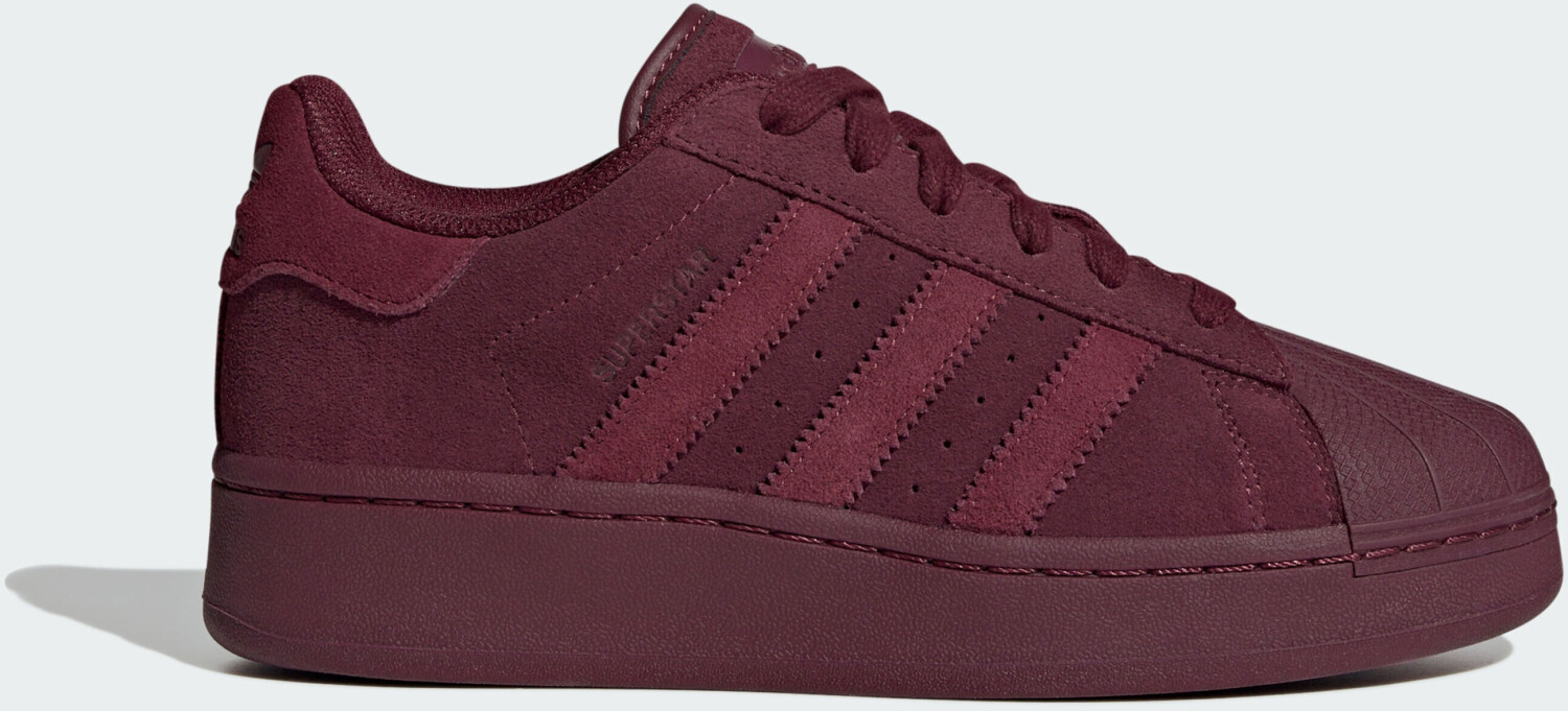 superstar adidas maroon
