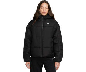 Black and white nike puffer jacket shop