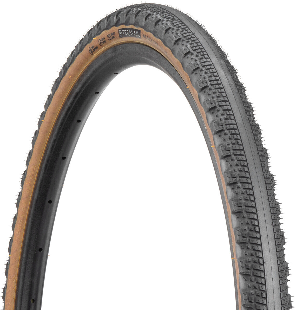 Teravail Washburn Light and Supple 42-622 black / tanwall